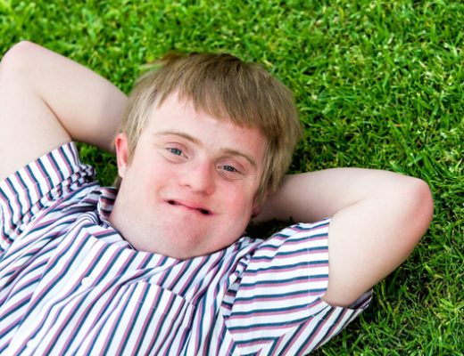 Teen with down syndrome